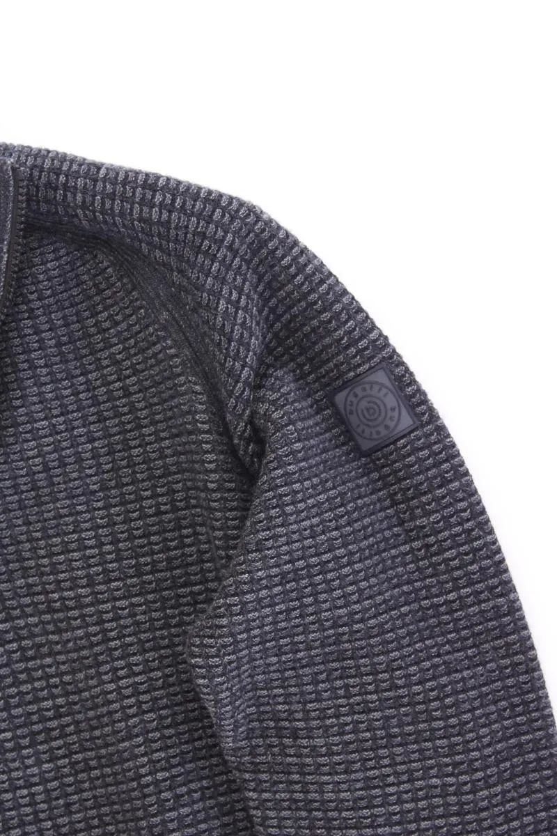 Bugatti Pullover mit Wolle für Herren Gr. XL neuwertig grau aus Polyacryl