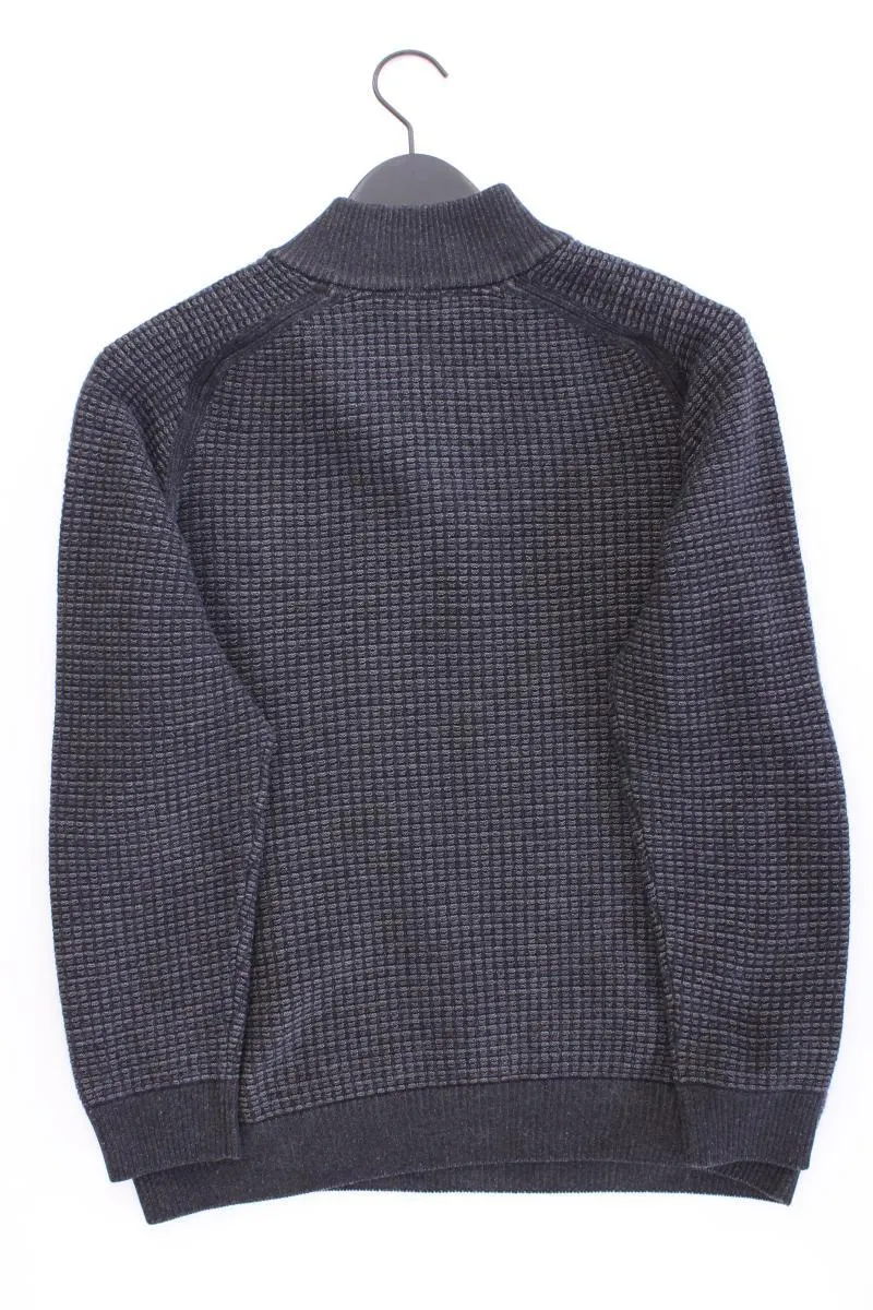 Bugatti Pullover mit Wolle für Herren Gr. XL neuwertig grau aus Polyacryl