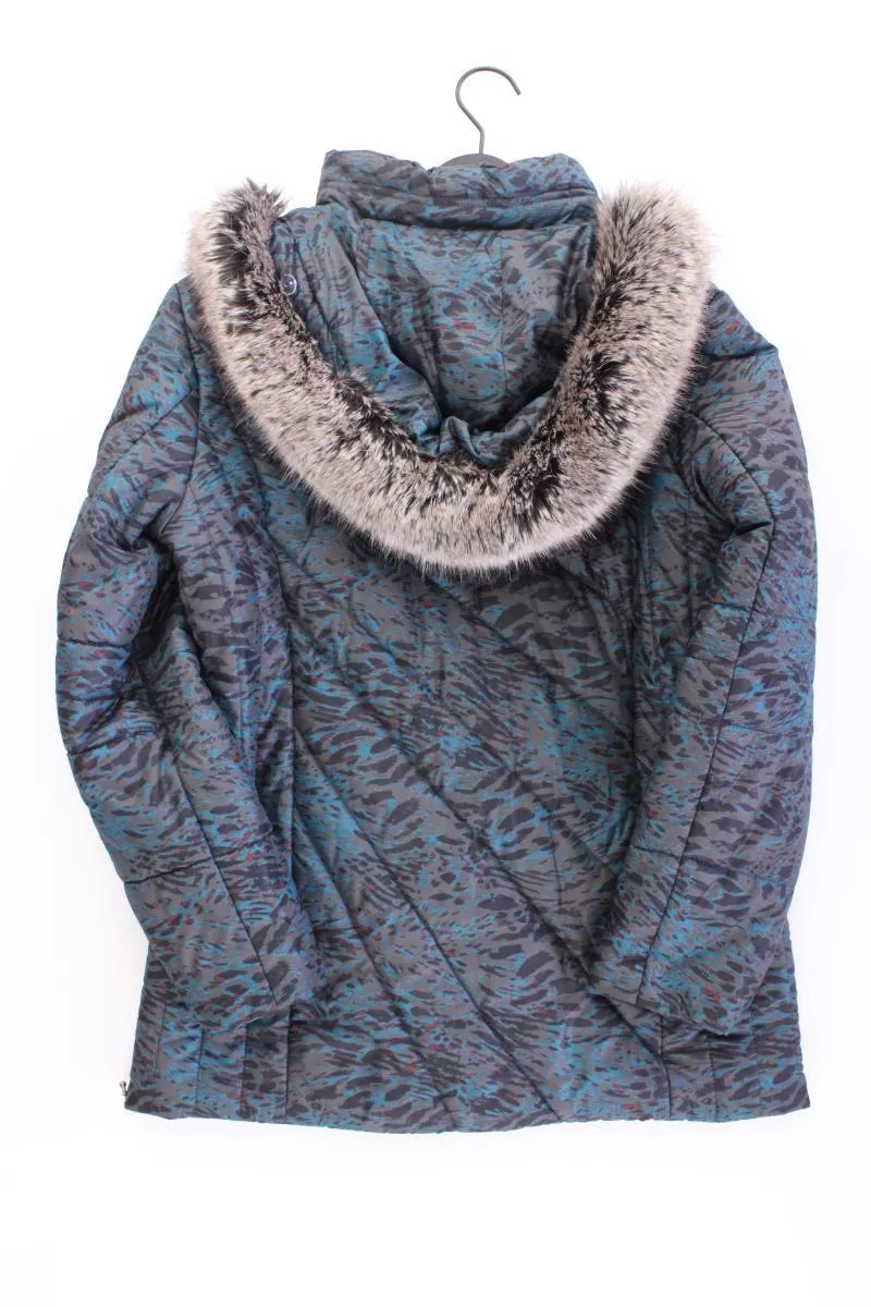 GINA S Kapuzenjacke Gr. 38 blau aus Polyester