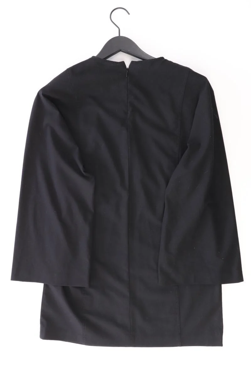 Zara Langarmkleid Gr. S schwarz aus Polyester