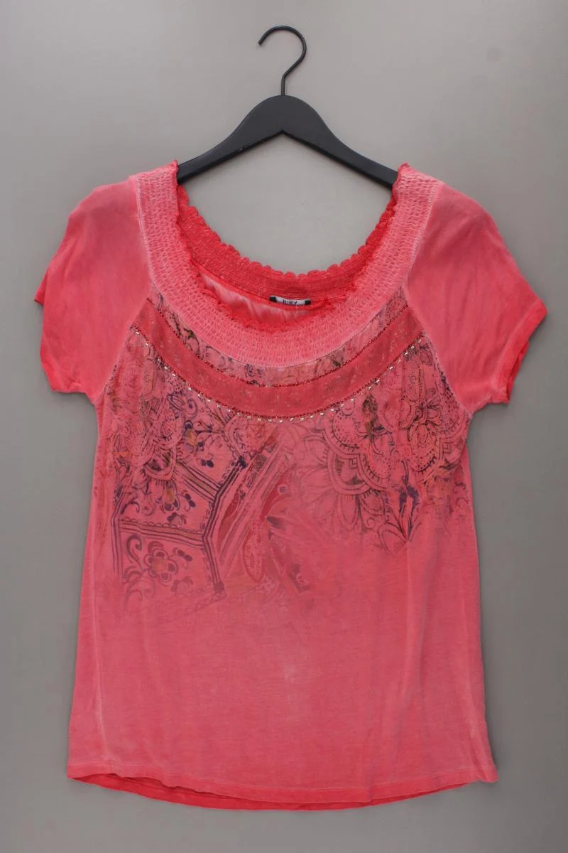 Biba Printshirt Gr. S Kurzarm rot