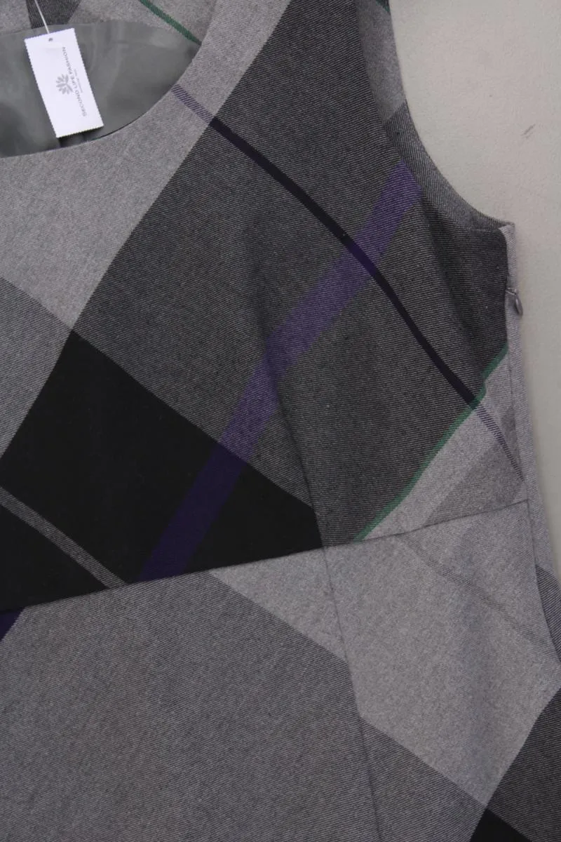Esprit Collection Bleistiftkleid Gr. 38 Ärmellos grau aus Polyester