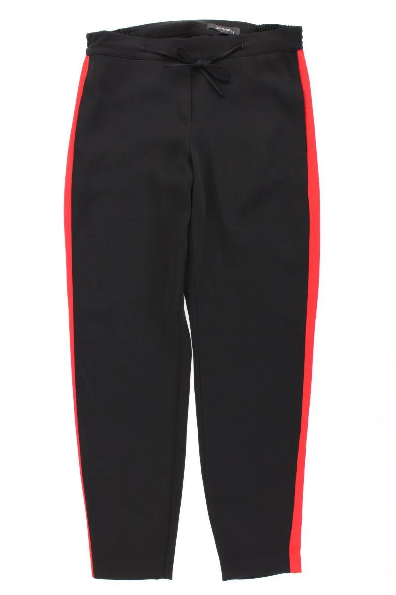 comma, Stoffhose Gr. 38 neuwertig schwarz aus Polyester