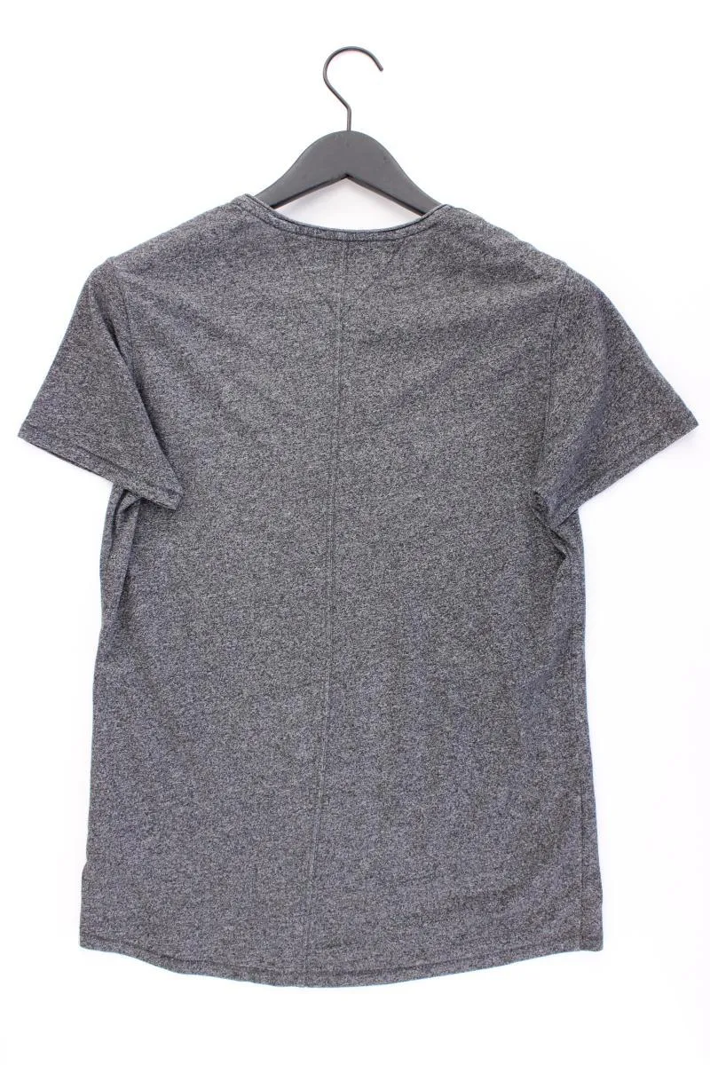 Tommy Jeans T-Shirt für Herren Gr. M Kurzarm grau aus Baumwolle