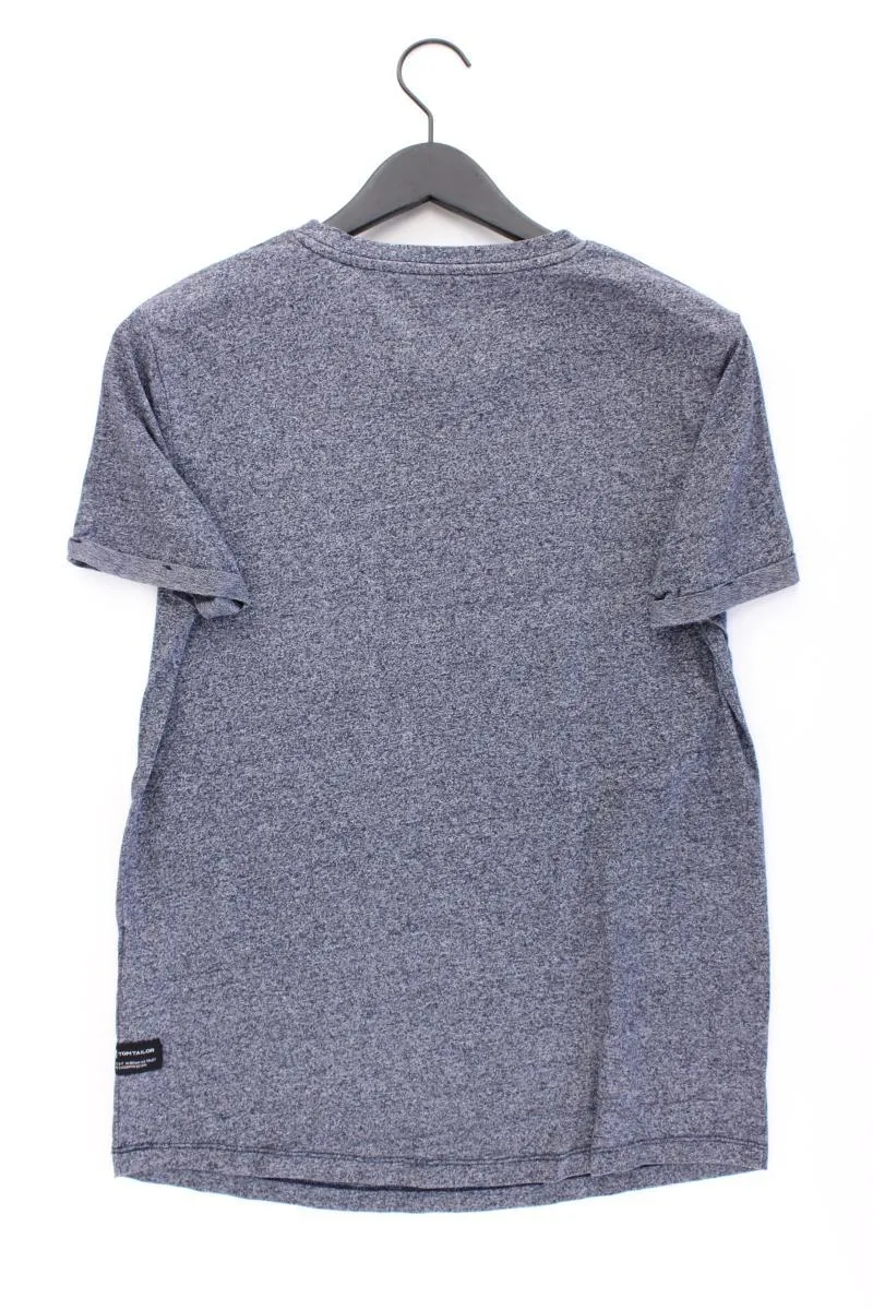 Tom Tailor (Denim) T-Shirt für Herren Gr. M Kurzarm grau aus Baumwolle