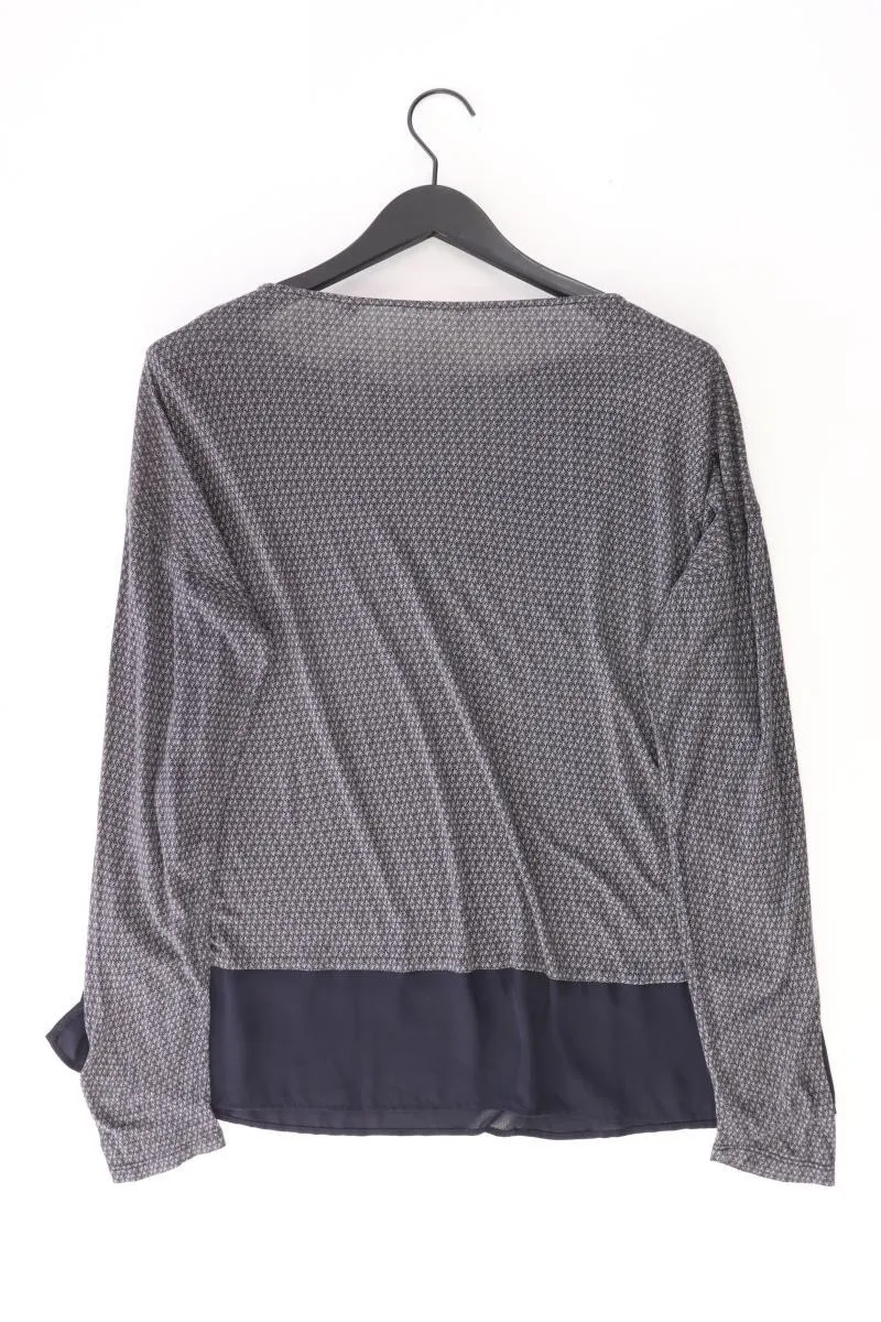 s.Oliver Longsleeve-Shirt Gr. 44 Langarm blau aus Viskose