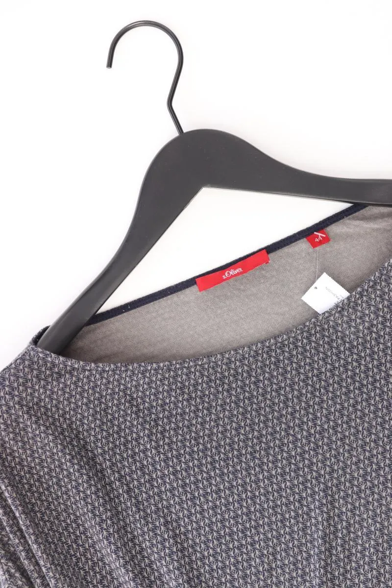 s.Oliver Longsleeve-Shirt Gr. 44 Langarm blau aus Viskose