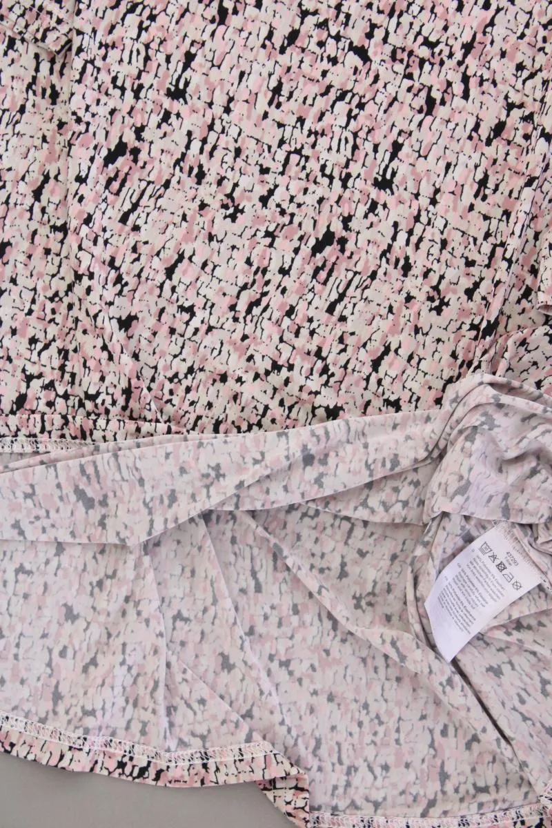 Helena Vera Printshirt Gr. 48 geometrisches Muster Kurzarm rosa aus Polyester