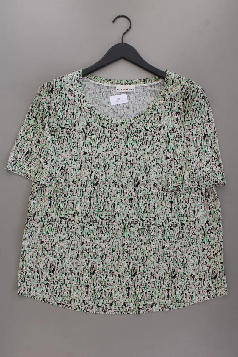 Helena Vera Printshirt Gr. 48 Kurzarm grün aus Polyester