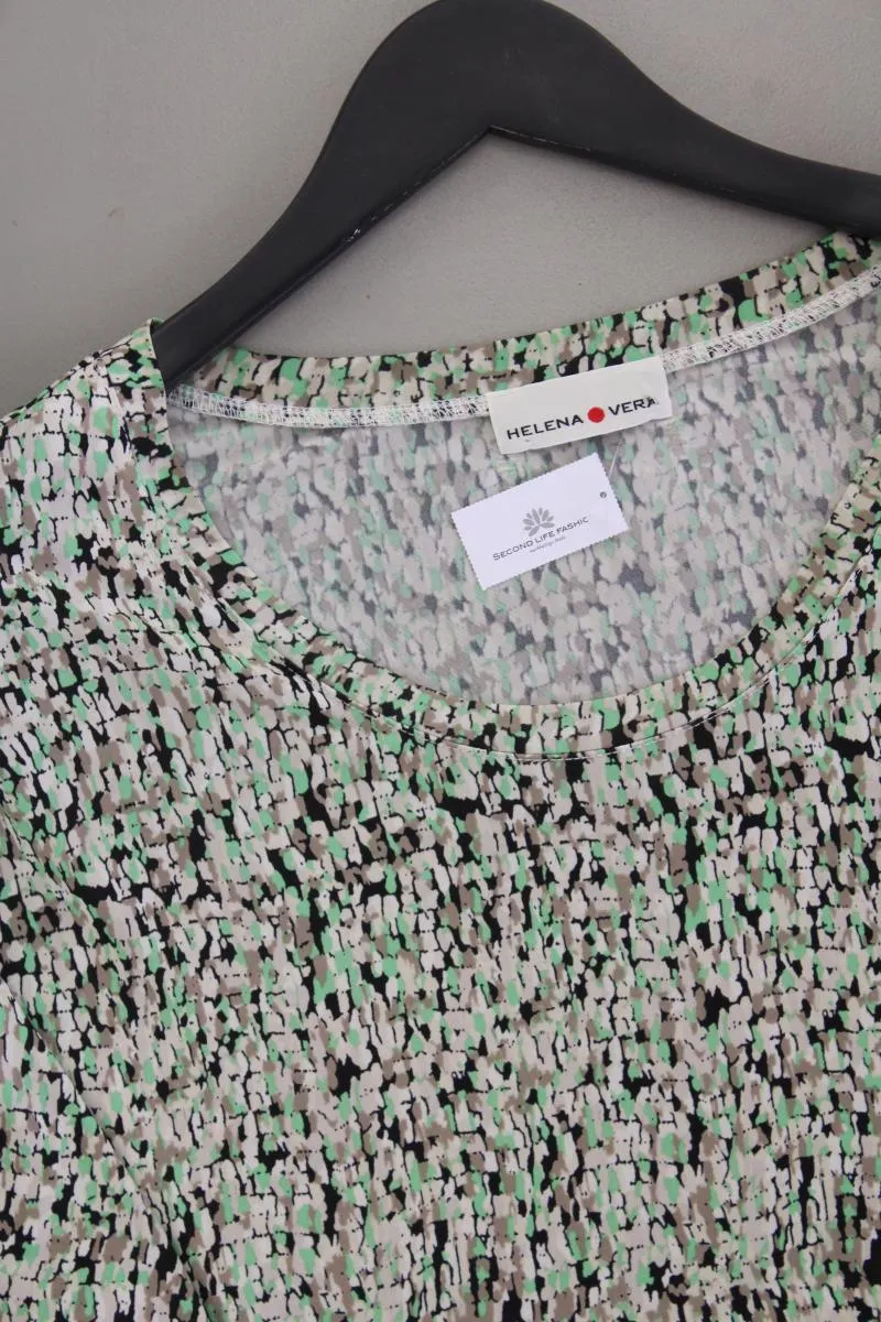 Helena Vera Printshirt Gr. 48 Kurzarm grün aus Polyester