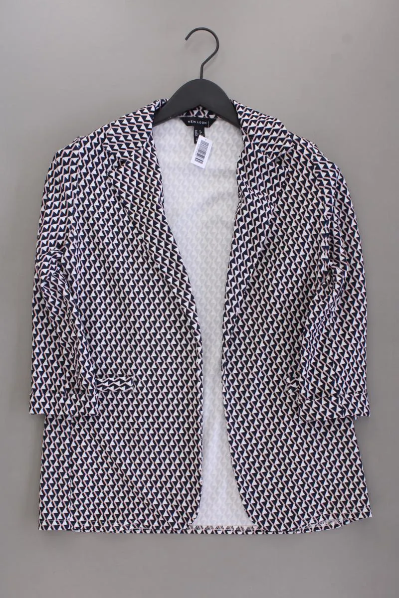 New Look Longblazer Gr. 34 geometrisches Muster mehrfarbig aus Polyester