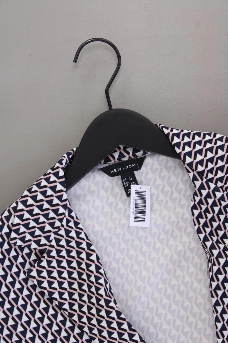 New Look Longblazer Gr. 34 geometrisches Muster mehrfarbig aus Polyester