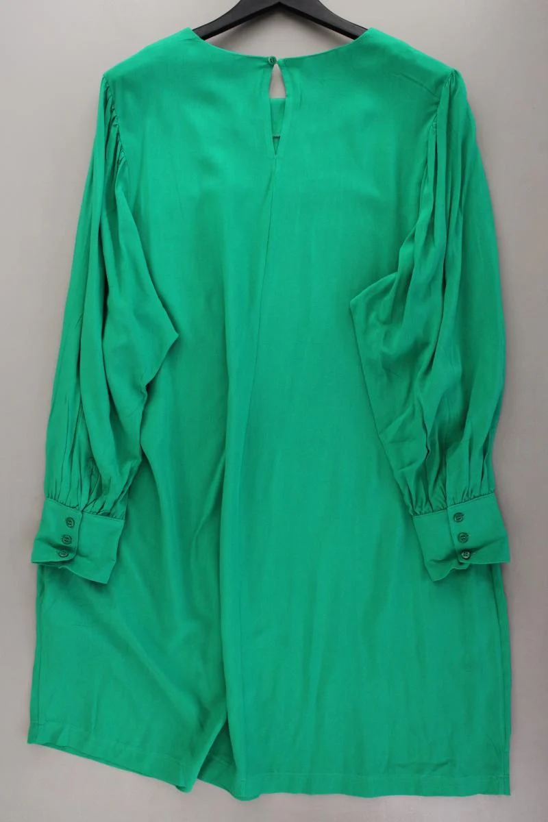 Aniston Langarmkleid Gr. 48 neuwertig grün aus Viskose