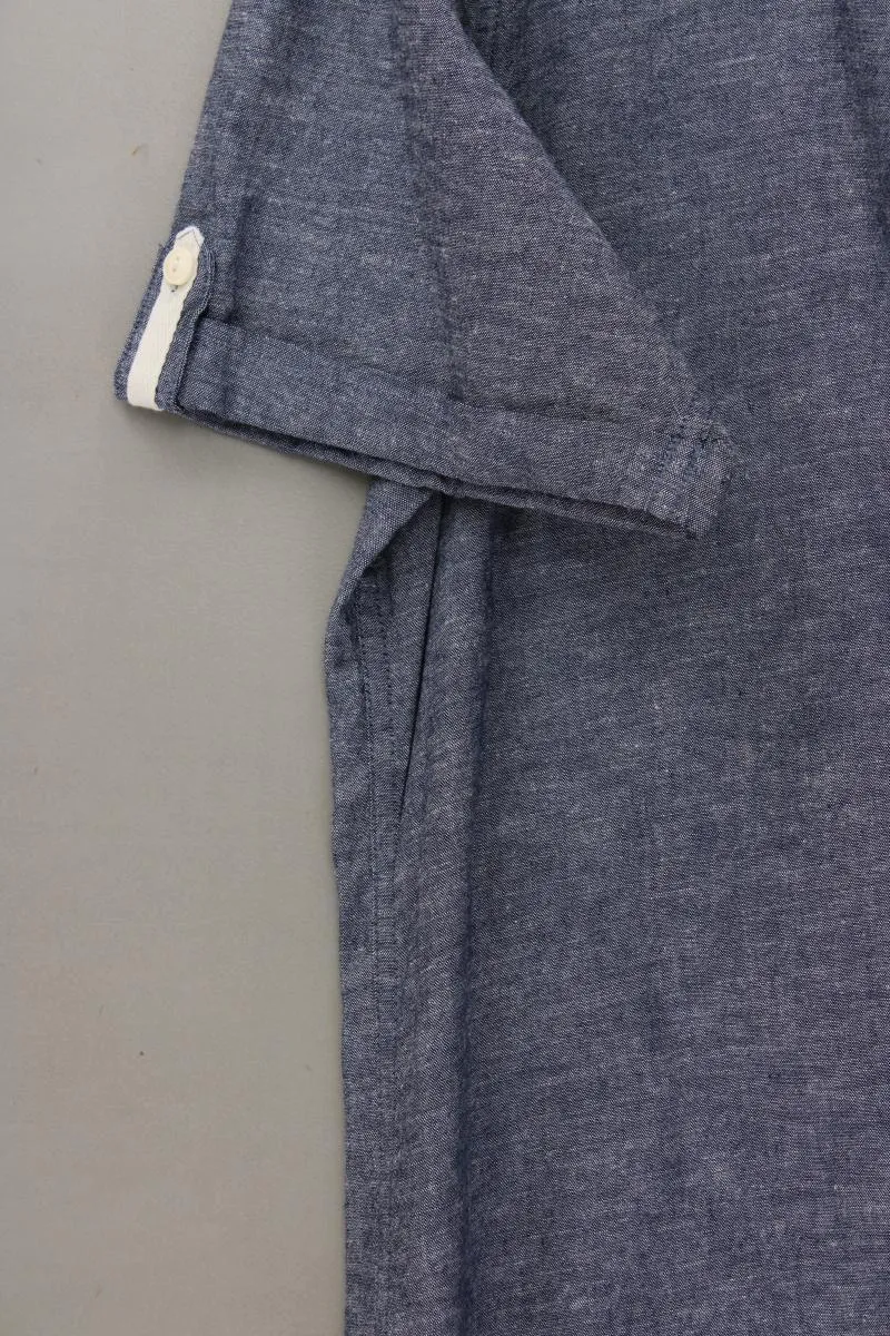 Esprit Kurzarmhemd für Herren Gr. XXL blau aus Baumwolle