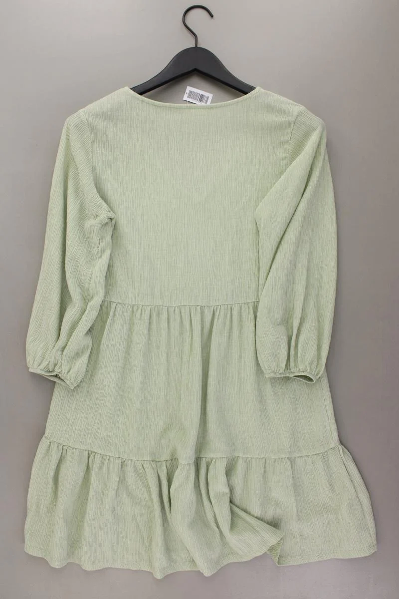 Mango Midikleid Gr. XS 3/4 Ärmel grün aus Lyocell