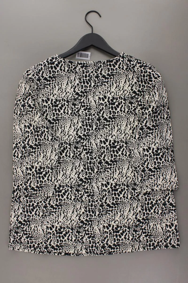 Helena Vera Printshirt Gr. 42 mit Tierdruck neuwertig 3/4 Ärmel creme