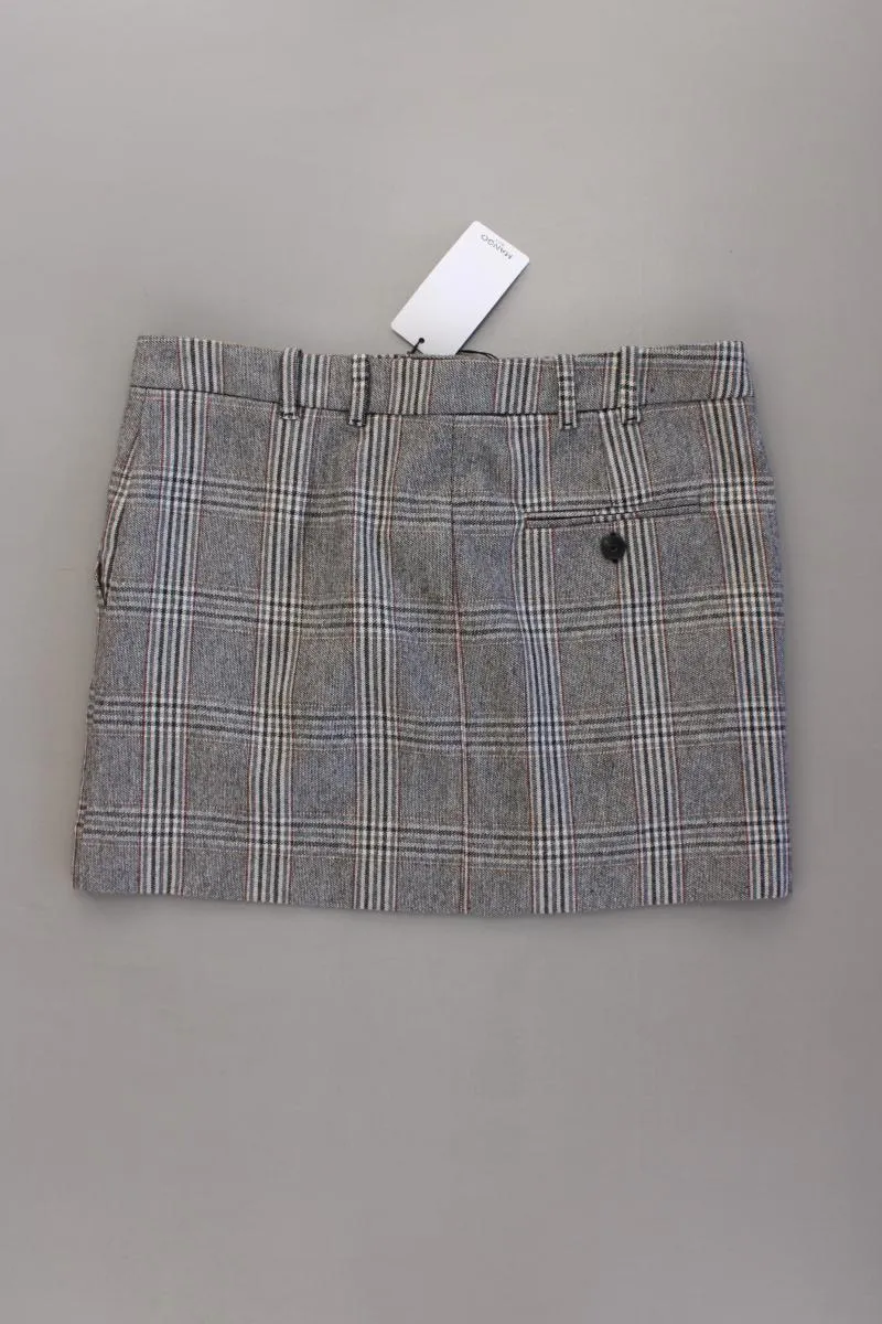 Mango Wollrock Gr. 36 kariert neu mit Etikett Neupreis: 39,99€! grau