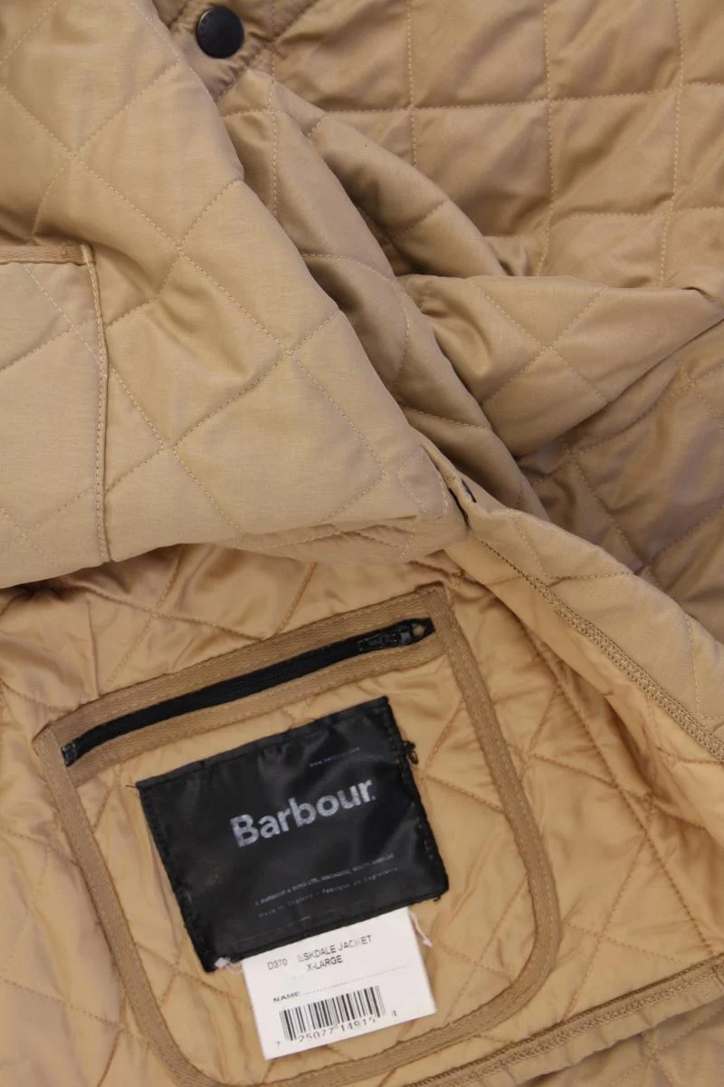 Barbour Eskdale Jacket Steppjacke für Herren Gr. XL braun aus Polyester