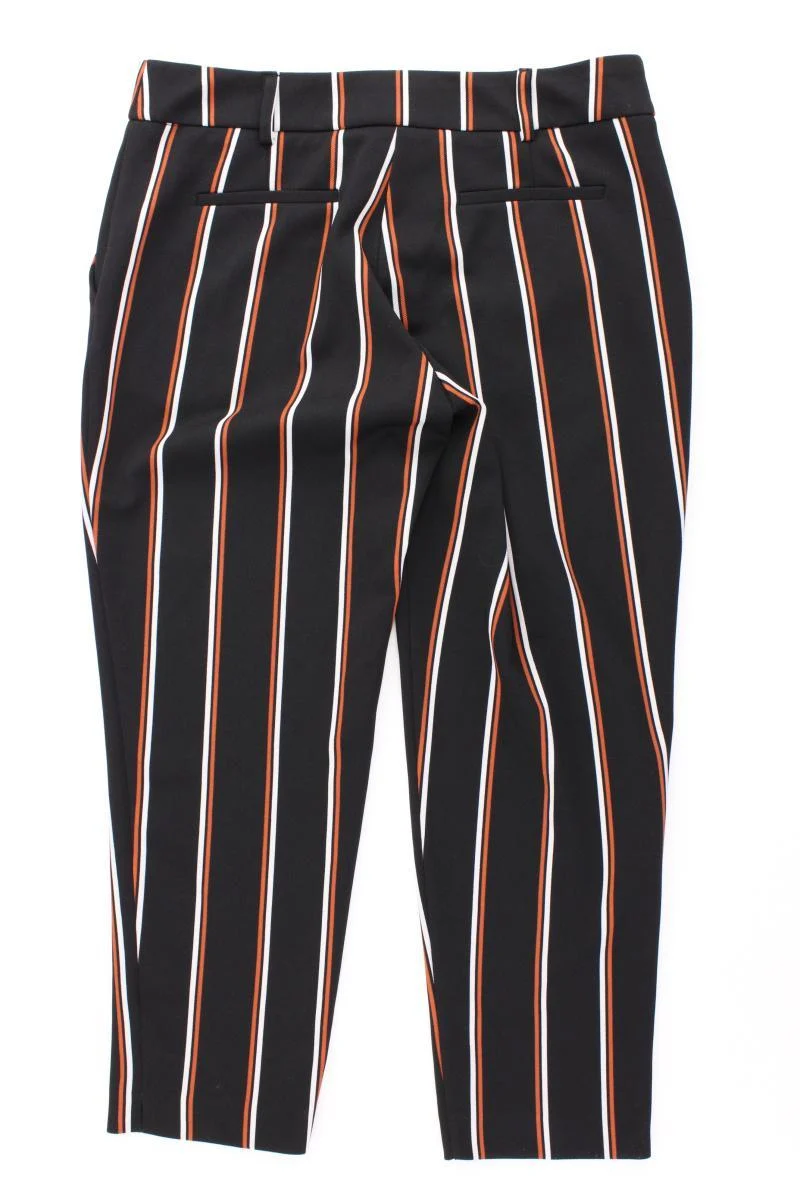Dorothy Perkins Stoffhose Gr. 38 gestreift schwarz aus Polyester