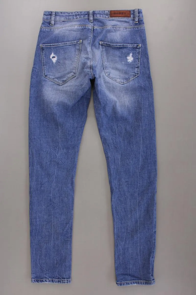 Gabba Straight Jeans für Herren Gr. W30/L32 Modell Rey blau aus Baumwolle