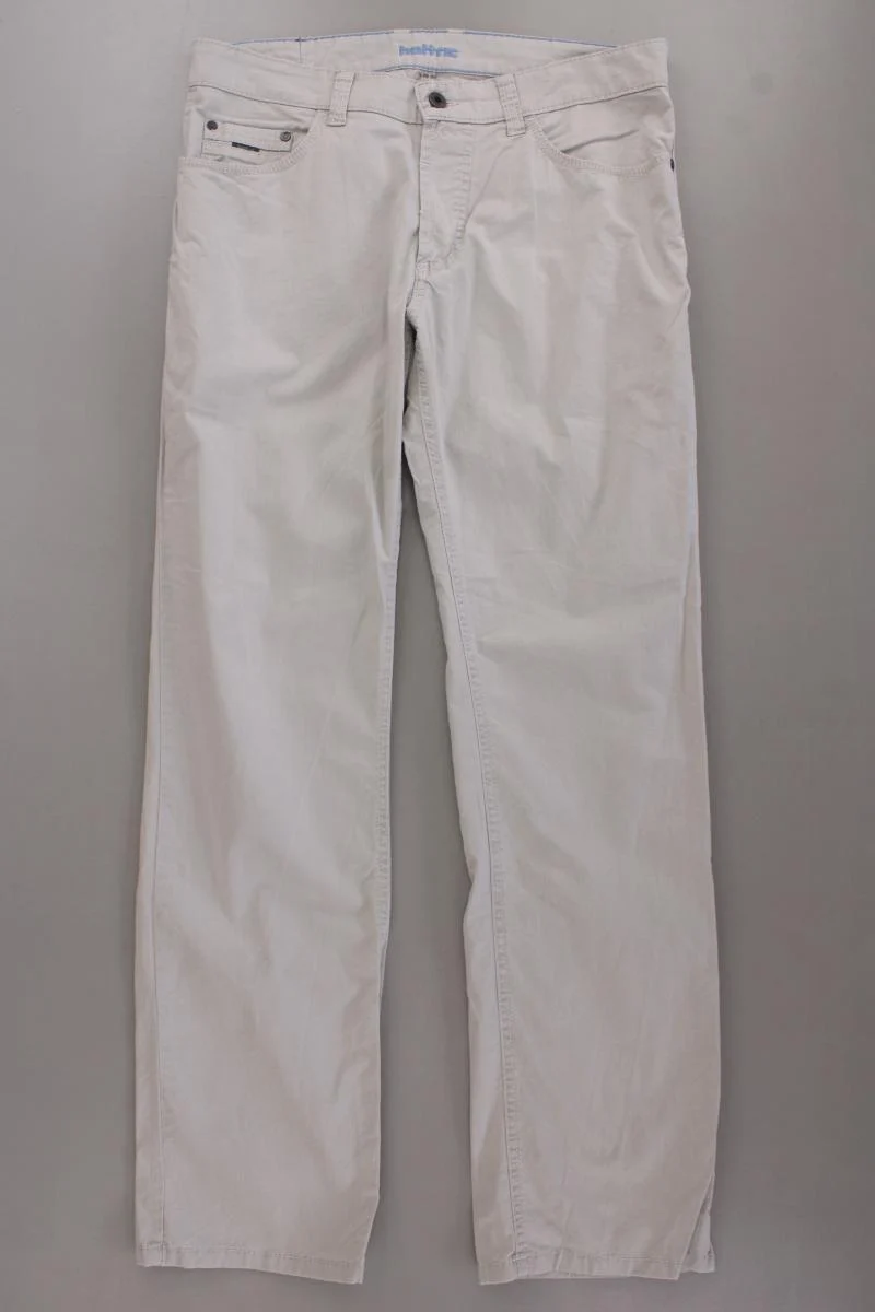 Hattric Five-Pocket-Hose für Herren Gr. W34/L32 Modell Hardy grau aus Baumwolle