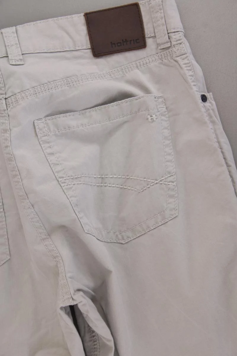 Hattric Five-Pocket-Hose für Herren Gr. W34/L32 Modell Hardy grau aus Baumwolle