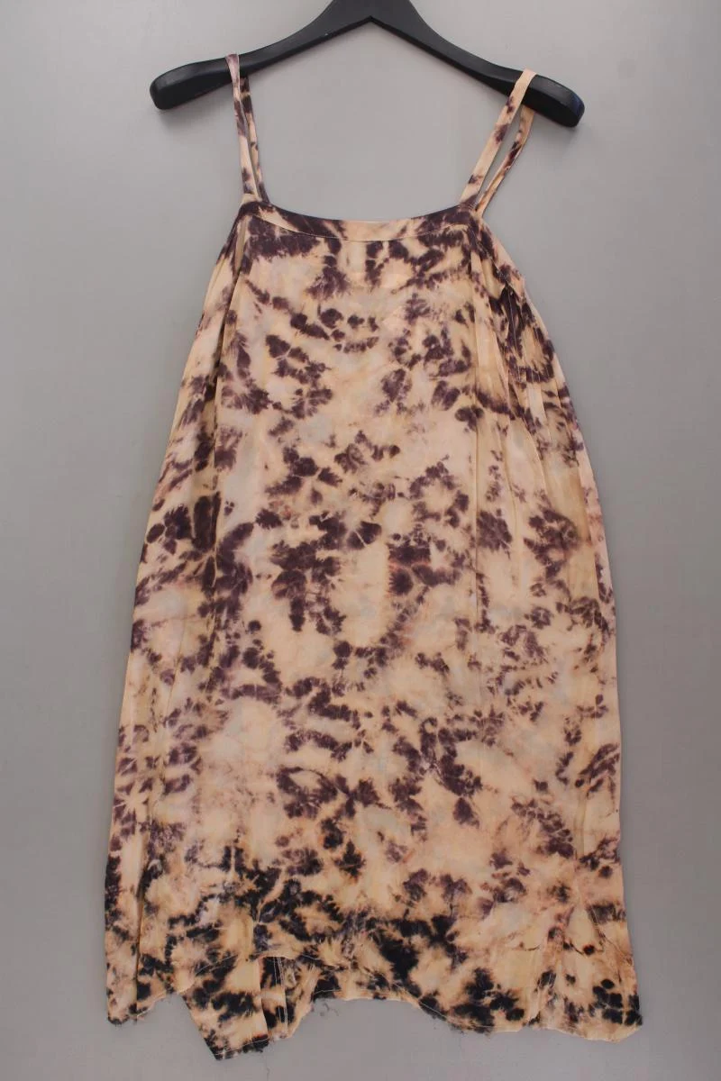 Rabens Saloner Trägerkleid Gr. M mit Batikmuster creme aus Polyester