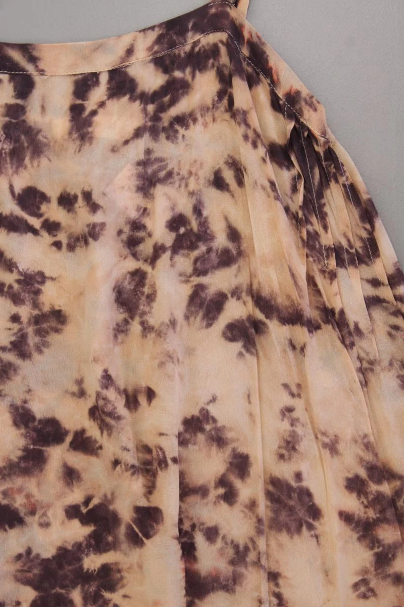 Rabens Saloner Trägerkleid Gr. M mit Batikmuster creme aus Polyester