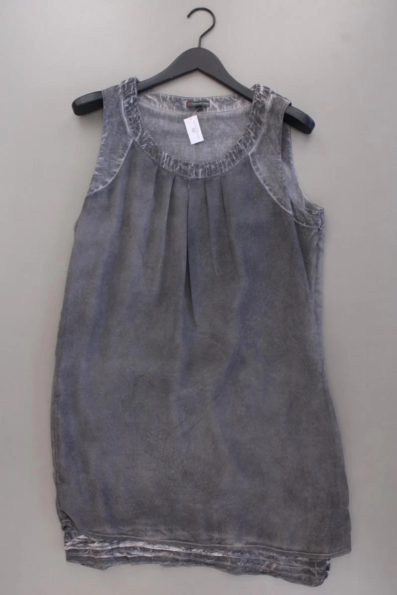 Street One Midikleid Gr. 40 Ärmellos grau aus Polyester