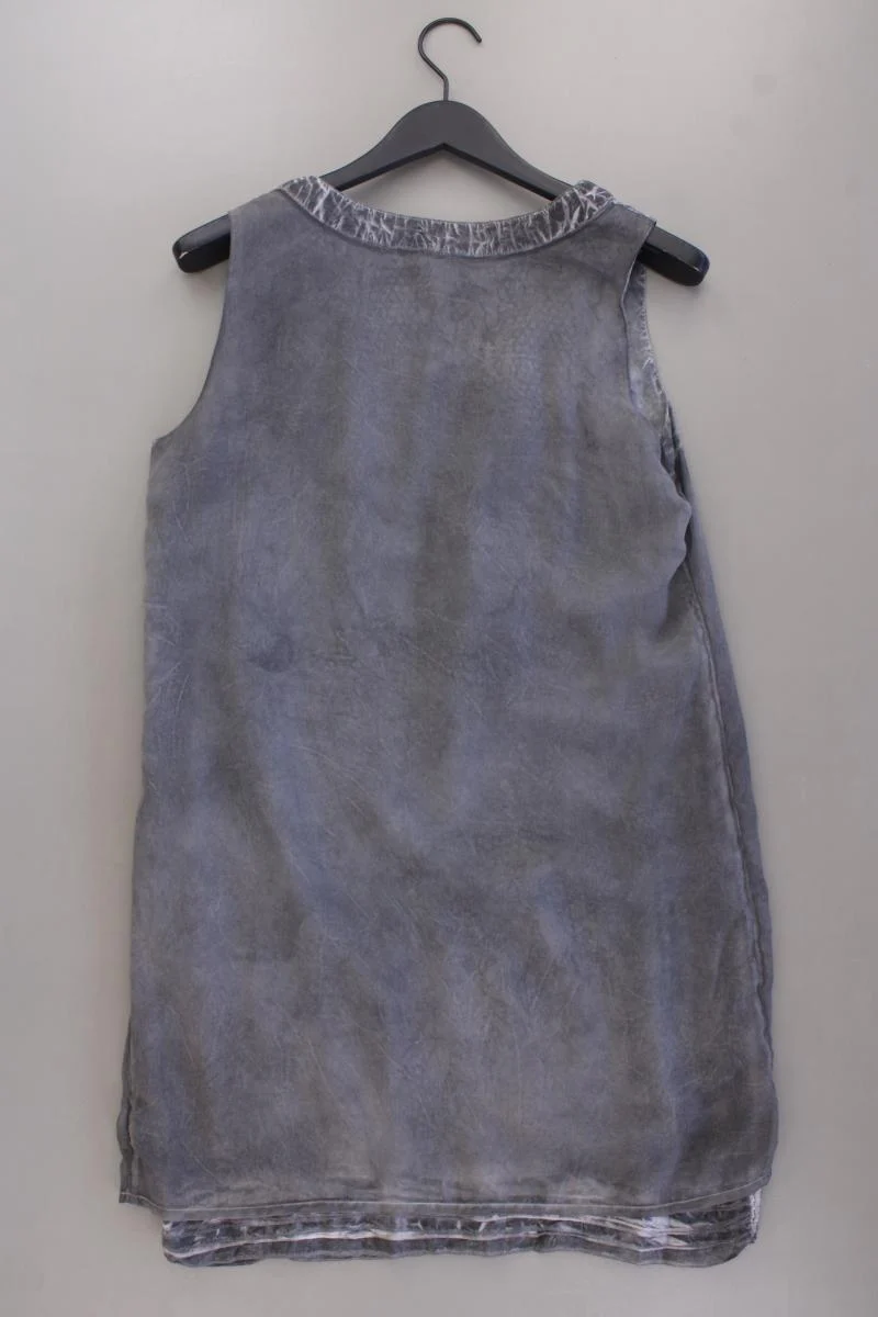 Street One Midikleid Gr. 40 Ärmellos grau aus Polyester