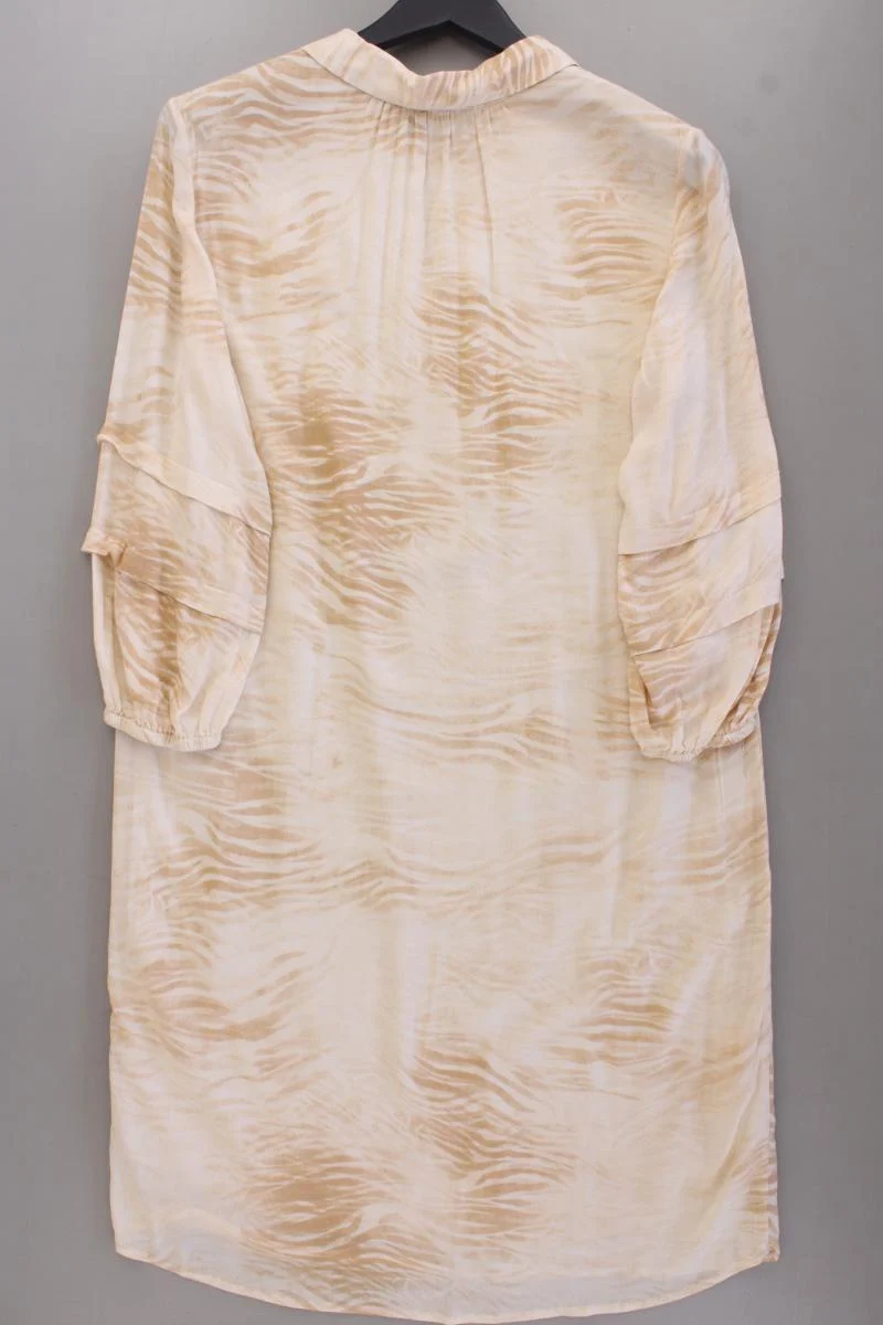 YAYA Langarmkleid Gr. 38 neuwertig creme aus Viskose