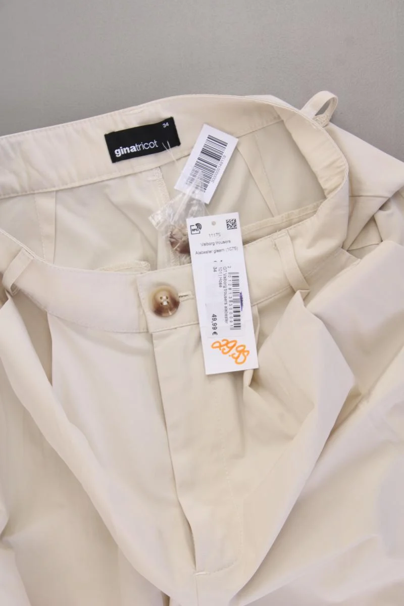 ginatricot Hose Gr. 34 neu mit Etikett Neupreis: 29,99€! creme aus Polyester