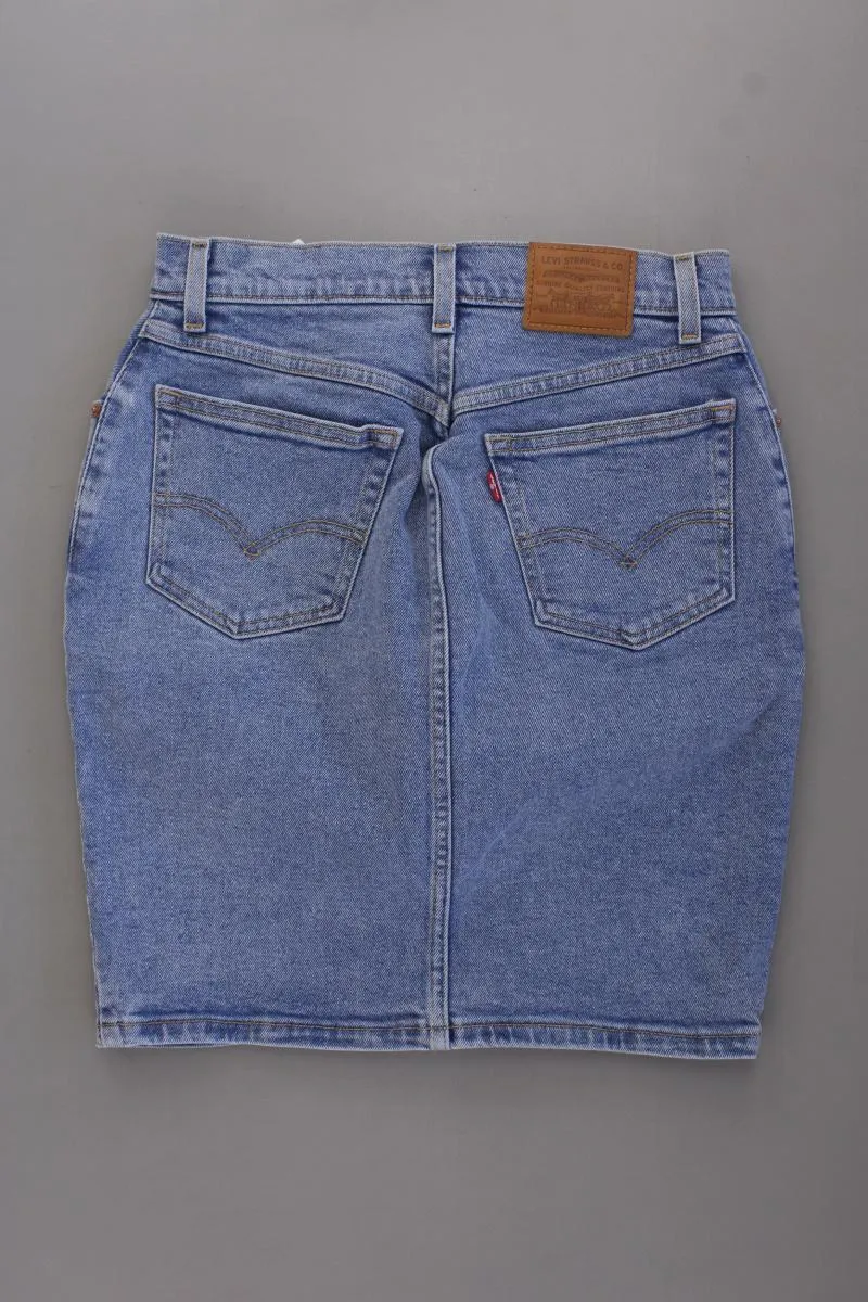 Levi's Jeansrock Gr. W27 neuwertig blau aus Baumwolle