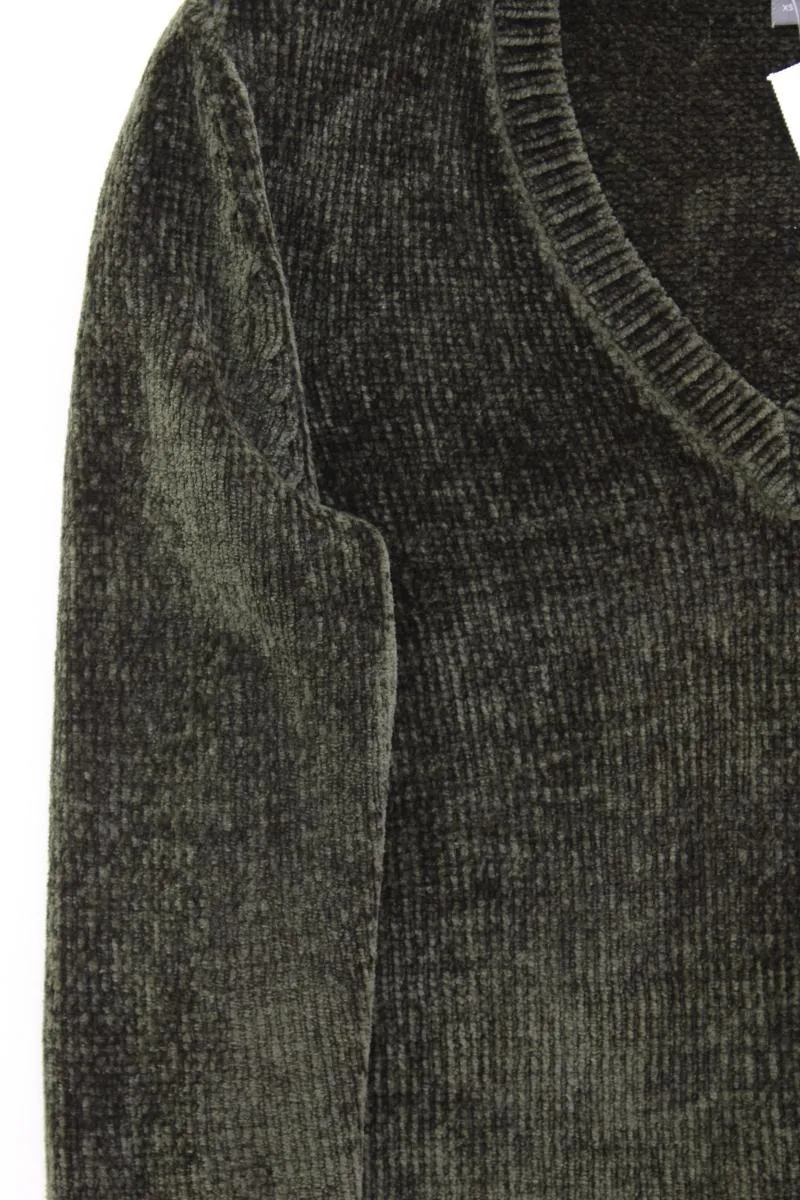 Montego Feinstrickpullover Gr. XS neuwertig olivgrün aus Polyester