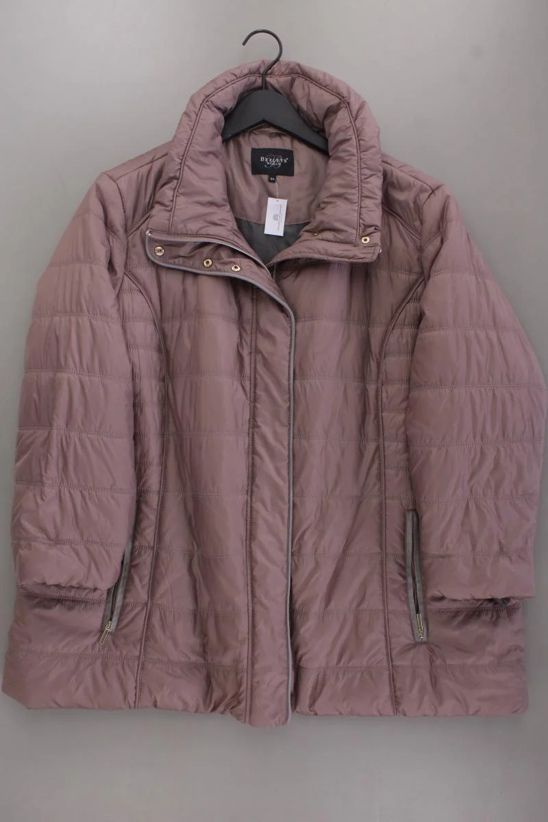 Bexley's Wintermantel Gr. 54 neuwertig lila aus Polyester