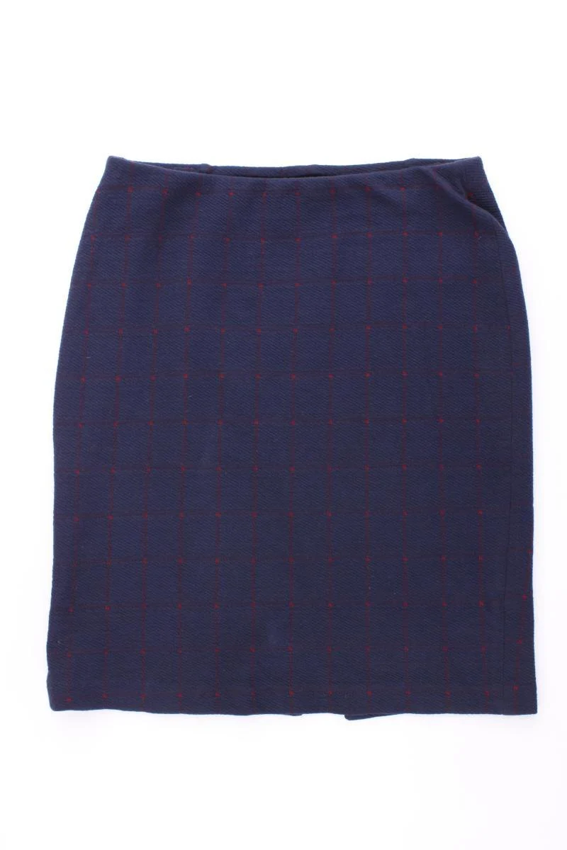 Tom Tailor Stretchrock Gr. 38 blau aus Baumwolle