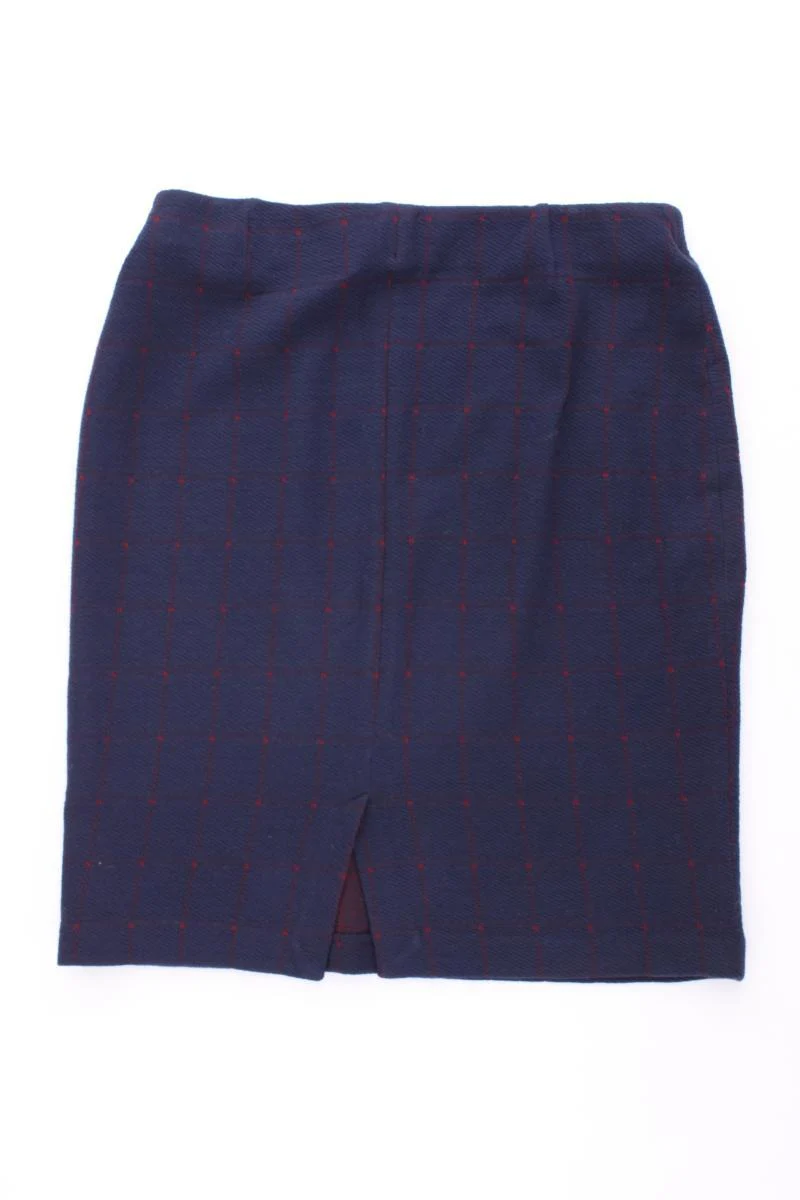 Tom Tailor Stretchrock Gr. 38 blau aus Baumwolle