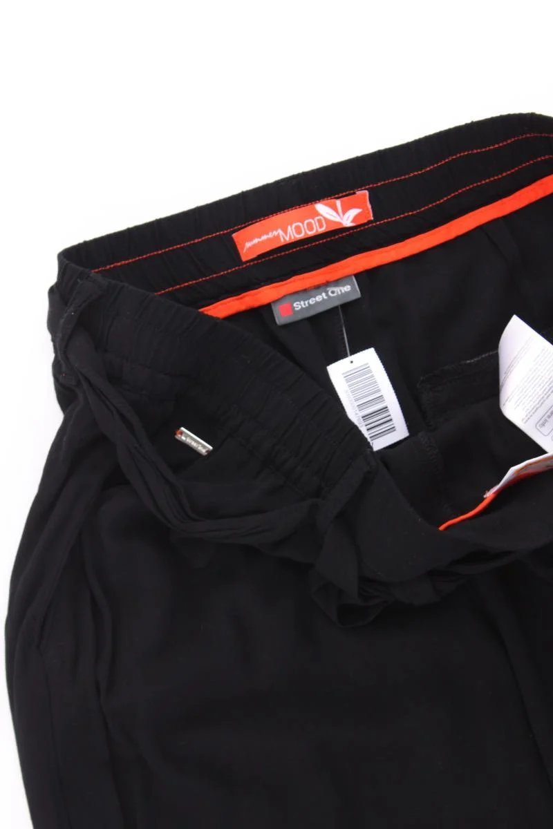 Street One Stoffhose Gr. 38/L26 schwarz aus Viskose