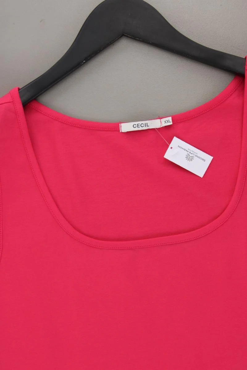 Cecil Trägertop Gr. XXL pink aus Baumwolle