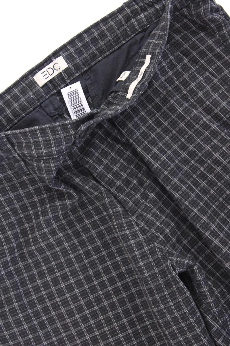 edc by Esprit Stoffhose für Herren Gr. W33/L32 kariert grau aus Polyester