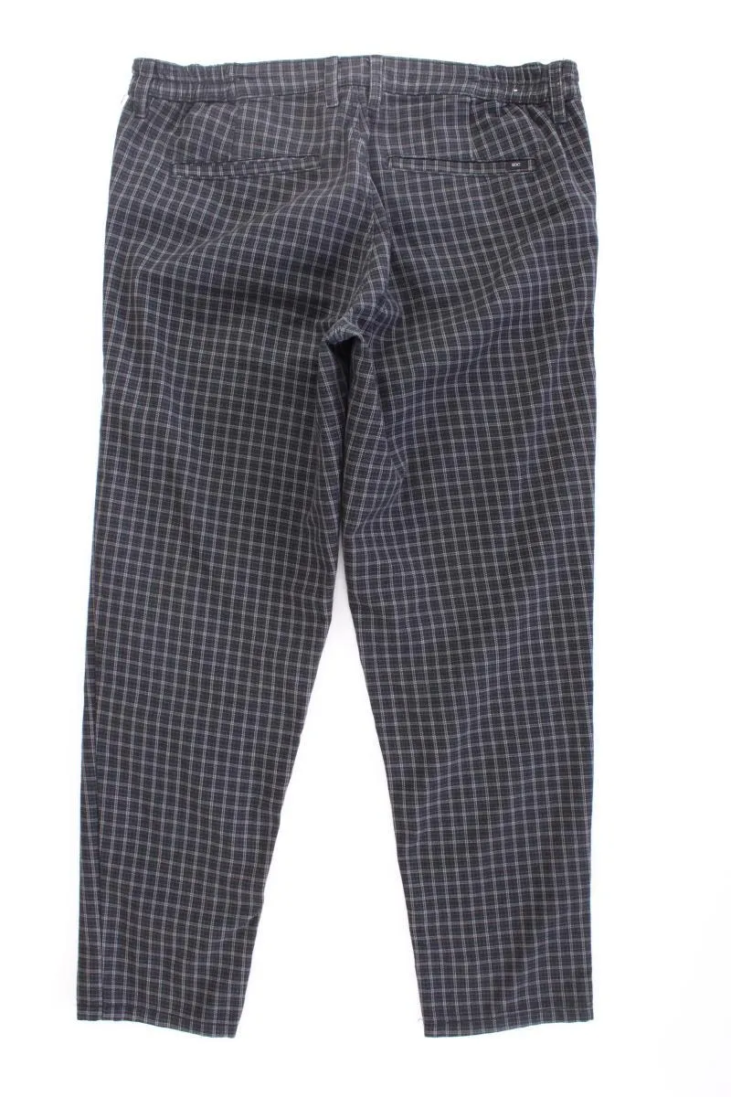edc by Esprit Stoffhose für Herren Gr. W33/L32 kariert grau aus Polyester