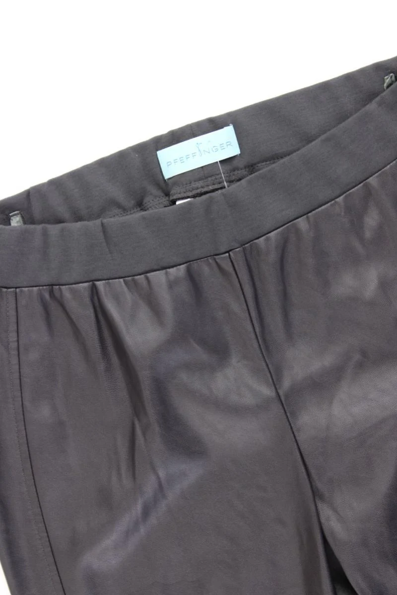 Pfeffinger Leggings Gr. Kurzgröße 19 grau aus Viskose