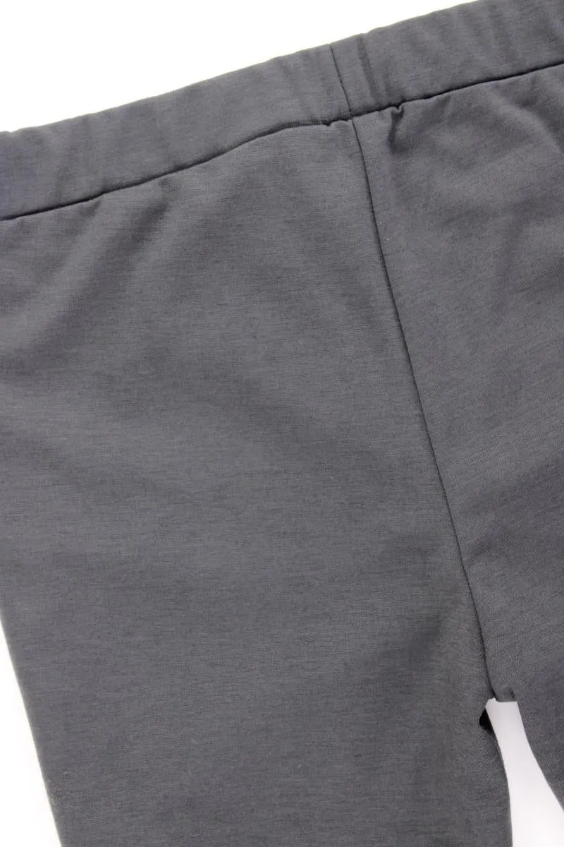 Pfeffinger Leggings Gr. Kurzgröße 19 grau aus Viskose