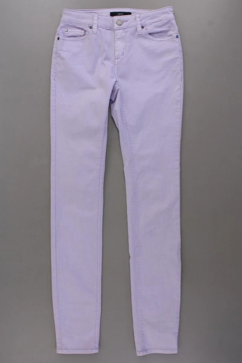 Zero Five-Pocket-Hose Gr. 34 lila aus Baumwolle