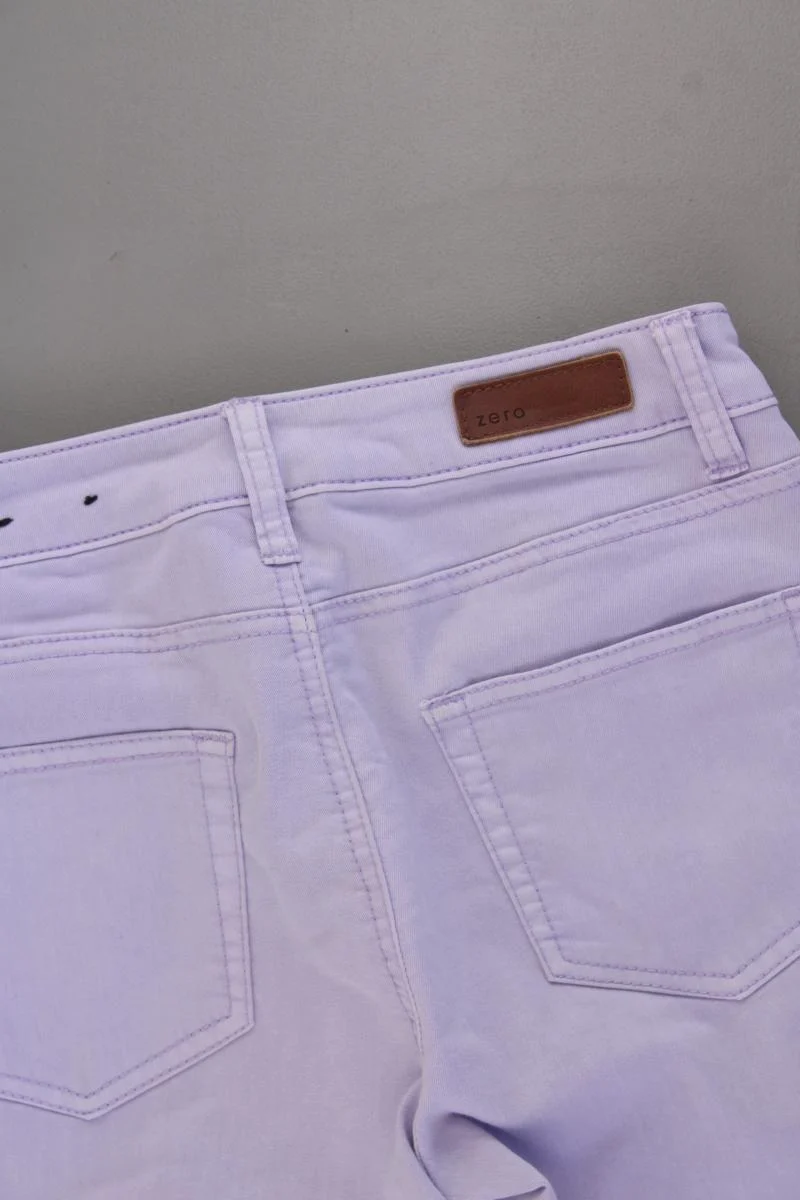 Zero Five-Pocket-Hose Gr. 34 lila aus Baumwolle