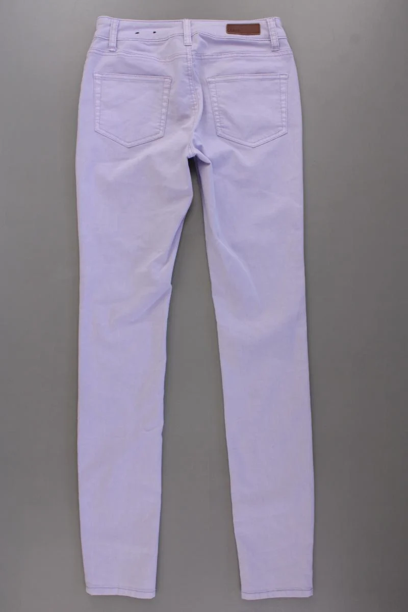 Zero Five-Pocket-Hose Gr. 34 lila aus Baumwolle