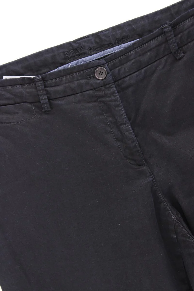 Brax Chinohose Gr. 44 blau aus Baumwolle