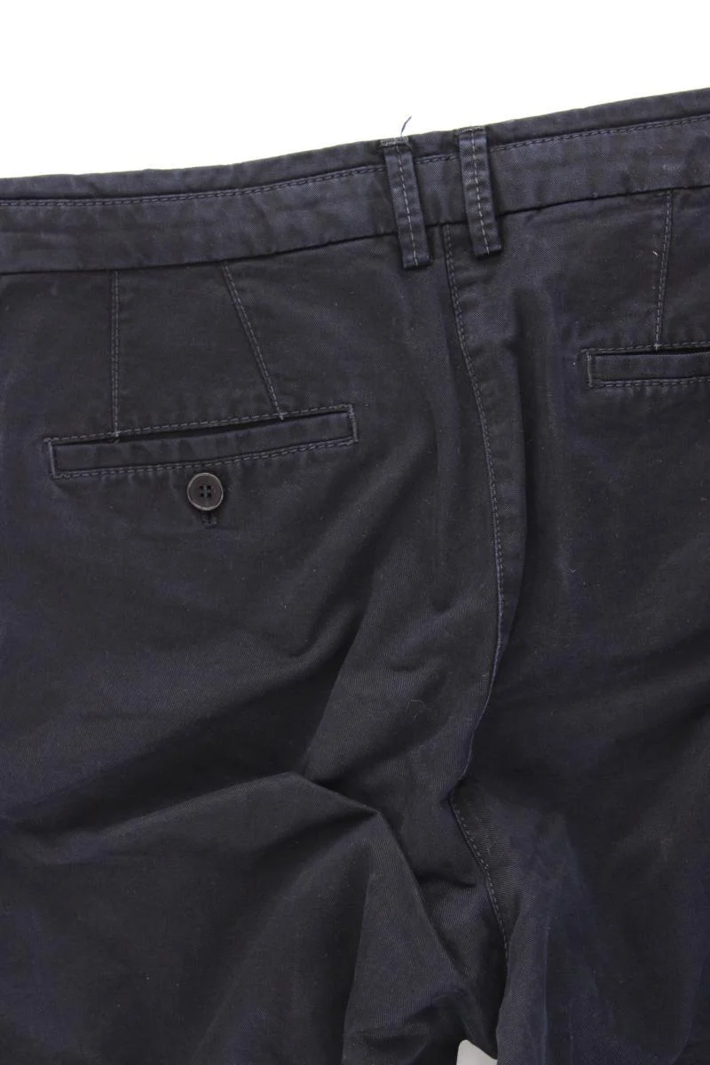Brax Chinohose Gr. 44 blau aus Baumwolle