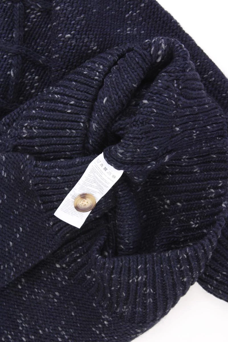 Esprit Grobstrickpullover für Herren Gr. L blau aus Polyacryl