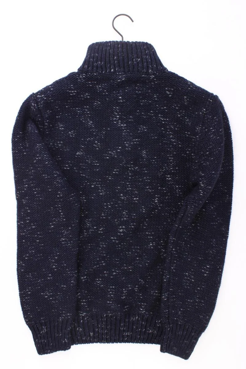 Esprit Grobstrickpullover für Herren Gr. L blau aus Polyacryl